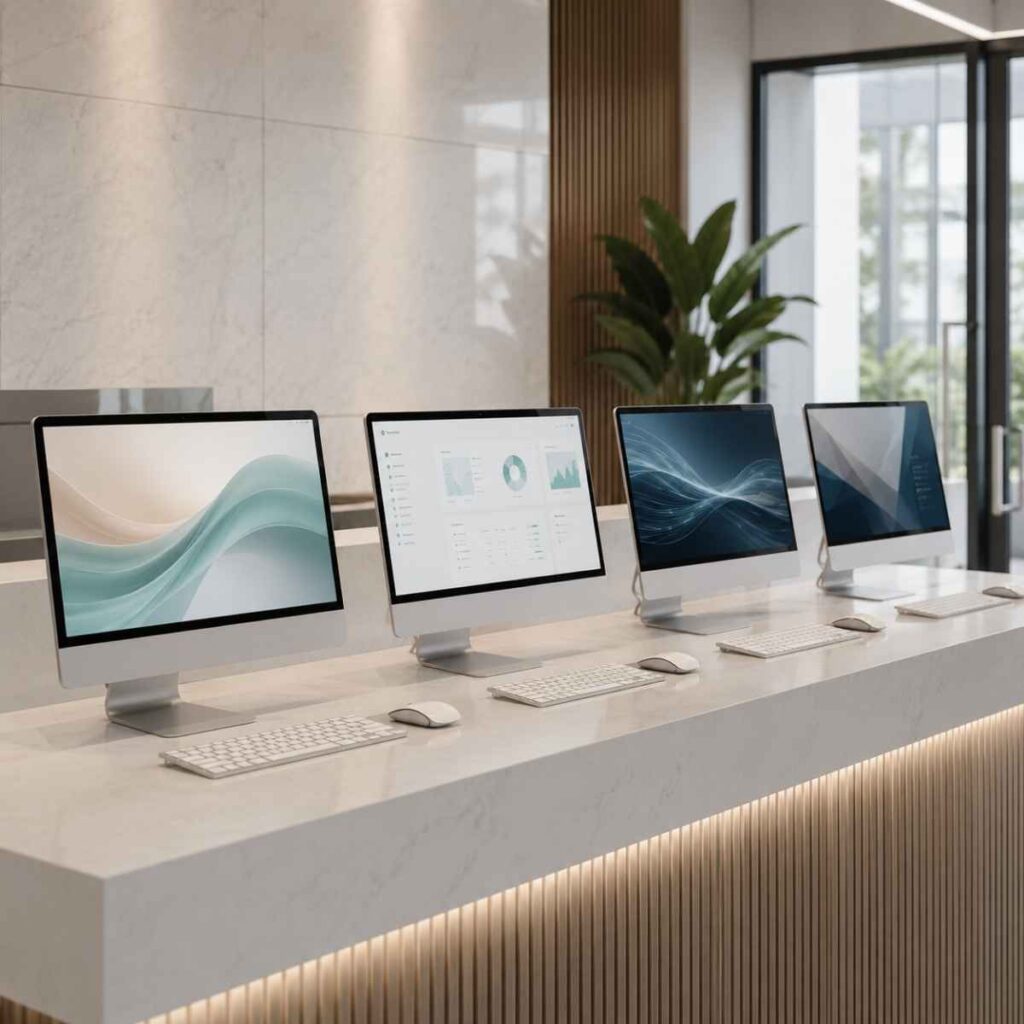 Alquiler de computadores todo en uno para empresas